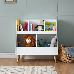 Maya by Obaby Bookcase/Toy Storage White In Room