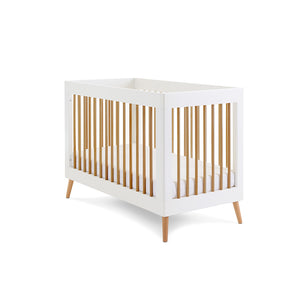 Obaby Maya Mini 2 Piece Room Set - White Cot 