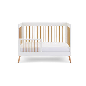 Obaby Maya 2 Piece Room Set - White Cot Side Guard