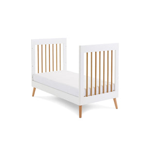 Obaby Maya Mini 3 Piece Room Set - White Cot Sides Open