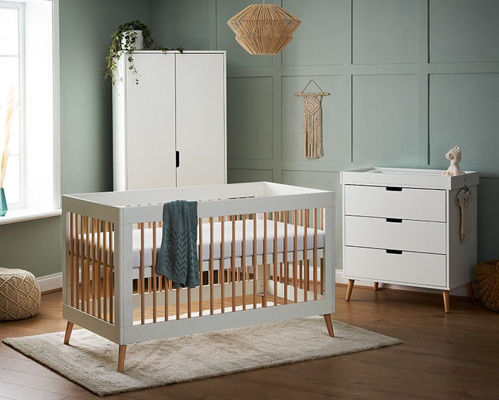 Obaby Maya 3 Piece Room Set - White or Slate