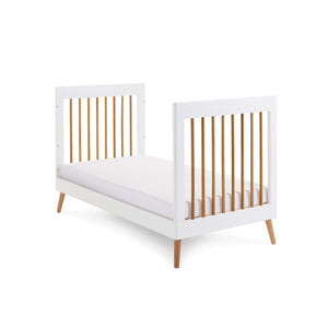 Obaby Maya Cot Bed - White Open Sides