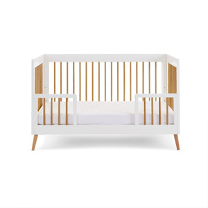 Obaby Maya Cot Bed - White Front Open