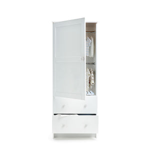 Obaby Whitby 3 Piece Room Set - White Wardrobe