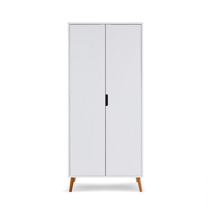 Obaby Maya 3 Piece Room Set - White Wardrobe Front