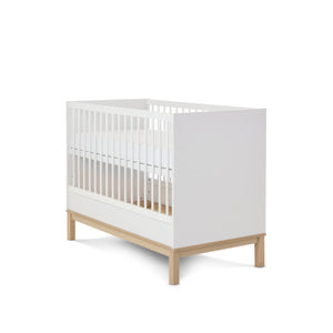 Obaby Astrid Mini Cot Bed - White - Side - High