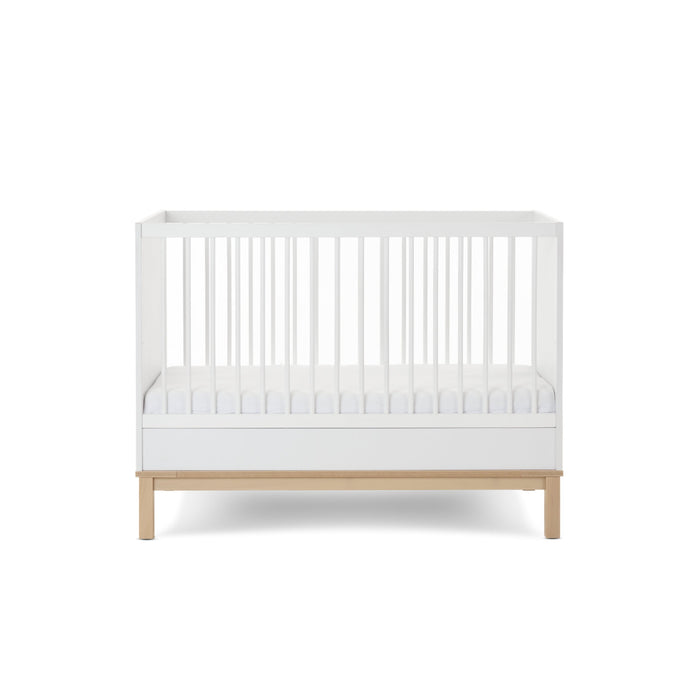 Obaby Astrid Mini Cot Bed - White or Satin