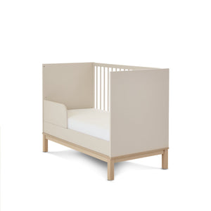 Obaby Astrid Mini Cot Bed - Satin - Side Open