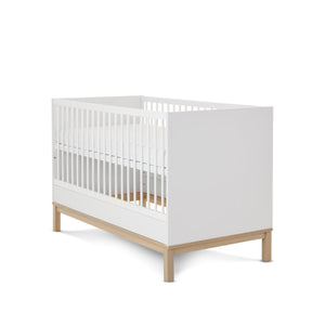 Obaby Astrid Cot Bed - White - Side View