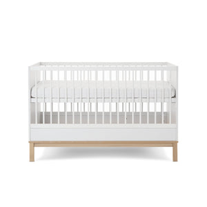 Obaby Astrid Cot Bed - White - High Setting