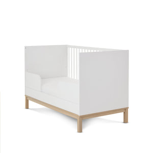 Obaby Astrid Cot Bed - White - Side View - Front Open