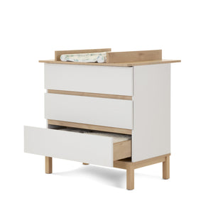 Obaby Astrid Changing Unit - White - Side - Draw Open