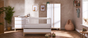 Obaby Astrid 3 Piece Room Set - White or Satin