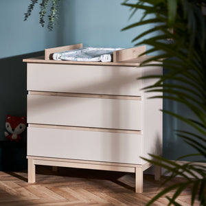 Obaby Astrid Changing Unit - Satin - Front In Room